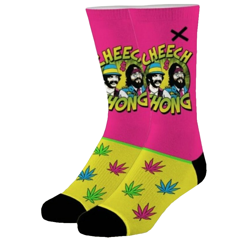 Cheech &amp; Chong Neon Socks