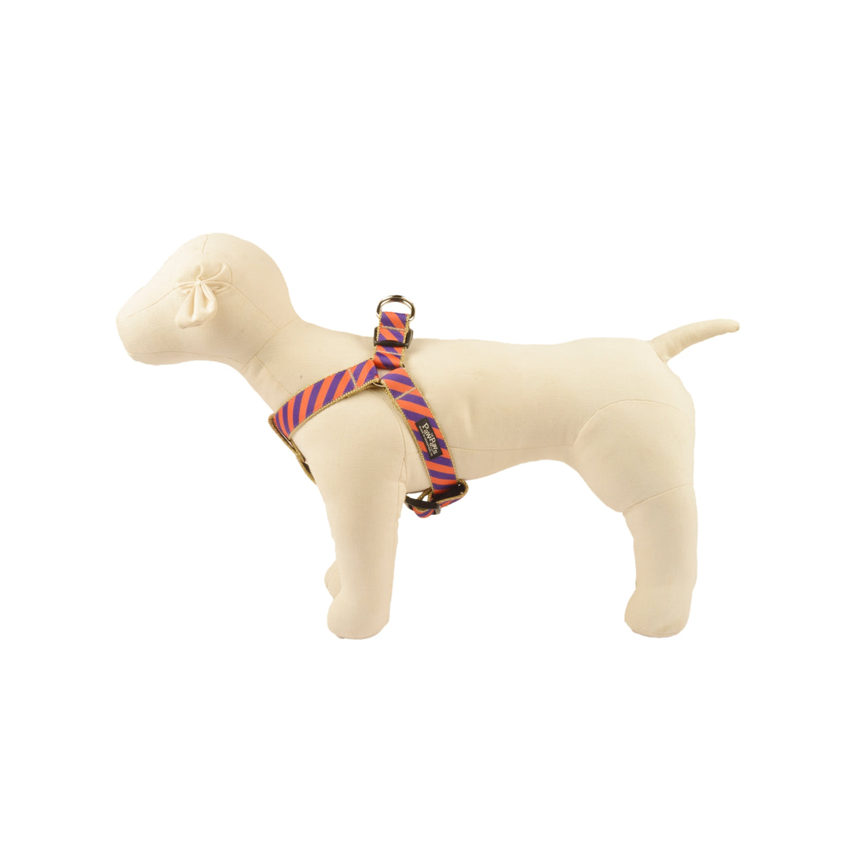 Clemson Dog Harness Tiger Stripe