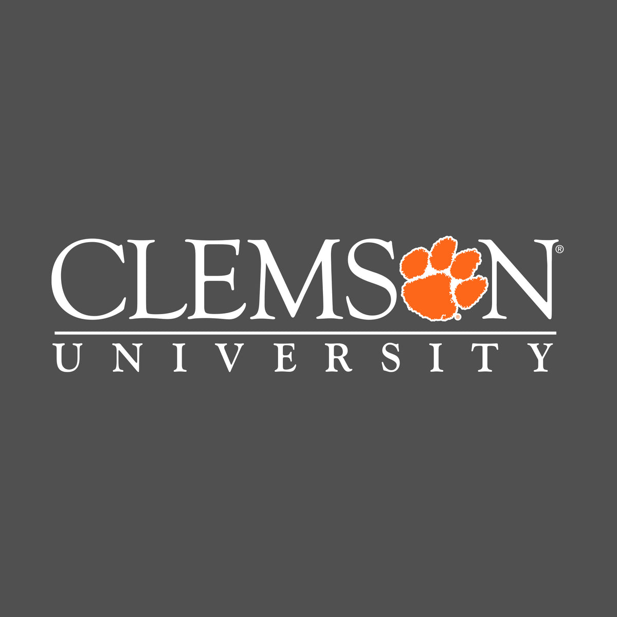 Clemson University Stacked Decal