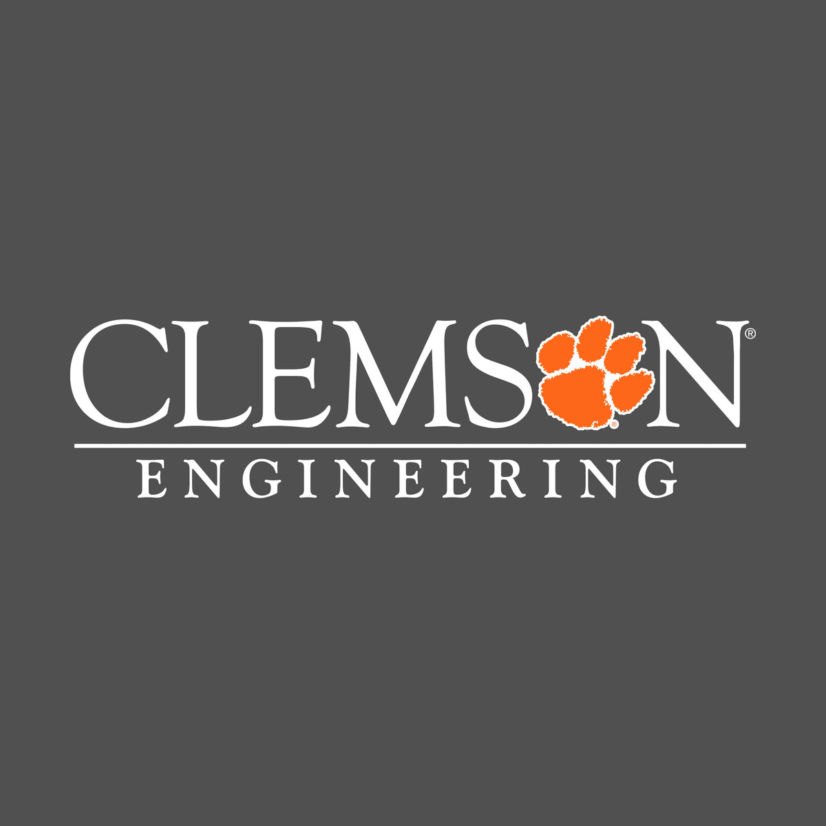 Clemson University Stacked Decal