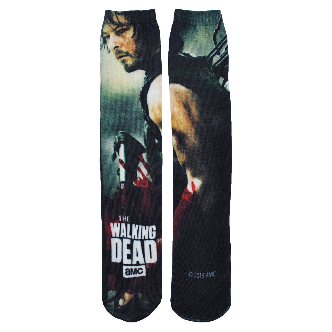 Walking Dead Daryl Dixon 360 Print Socks - 1 Pair