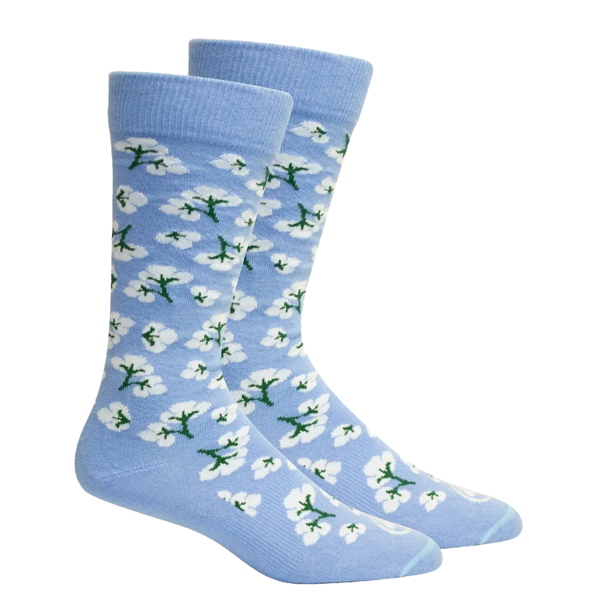 High Cotton Socks - Della Blue - 1 pair