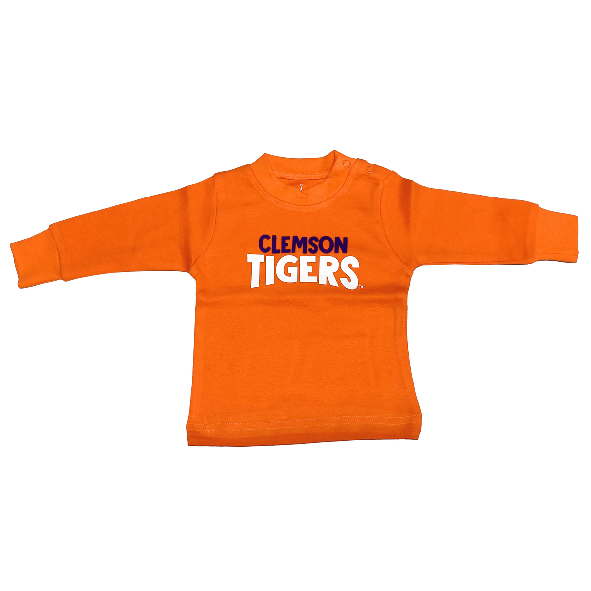 Clemson Tigers Orange Long Sleeve Infant Shirt