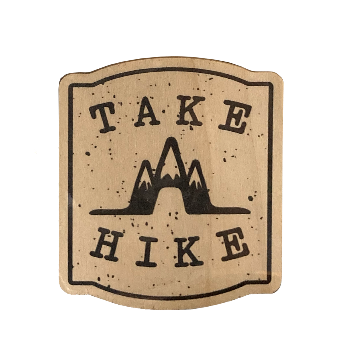 The Great Outdoors Take A Hike Wooden Decal