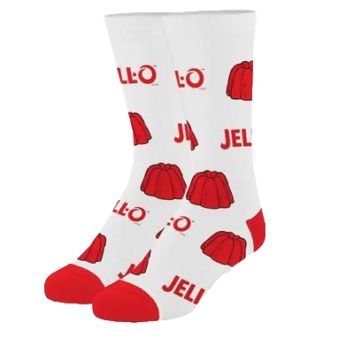 Jell-O Mold Socks - Mens - 1 Pair