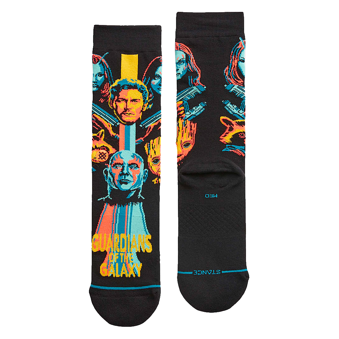 Marvel Guardians of the Galaxy Crew Socks - Youth Large