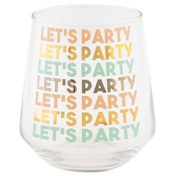 Chic Stemless Wine Glass