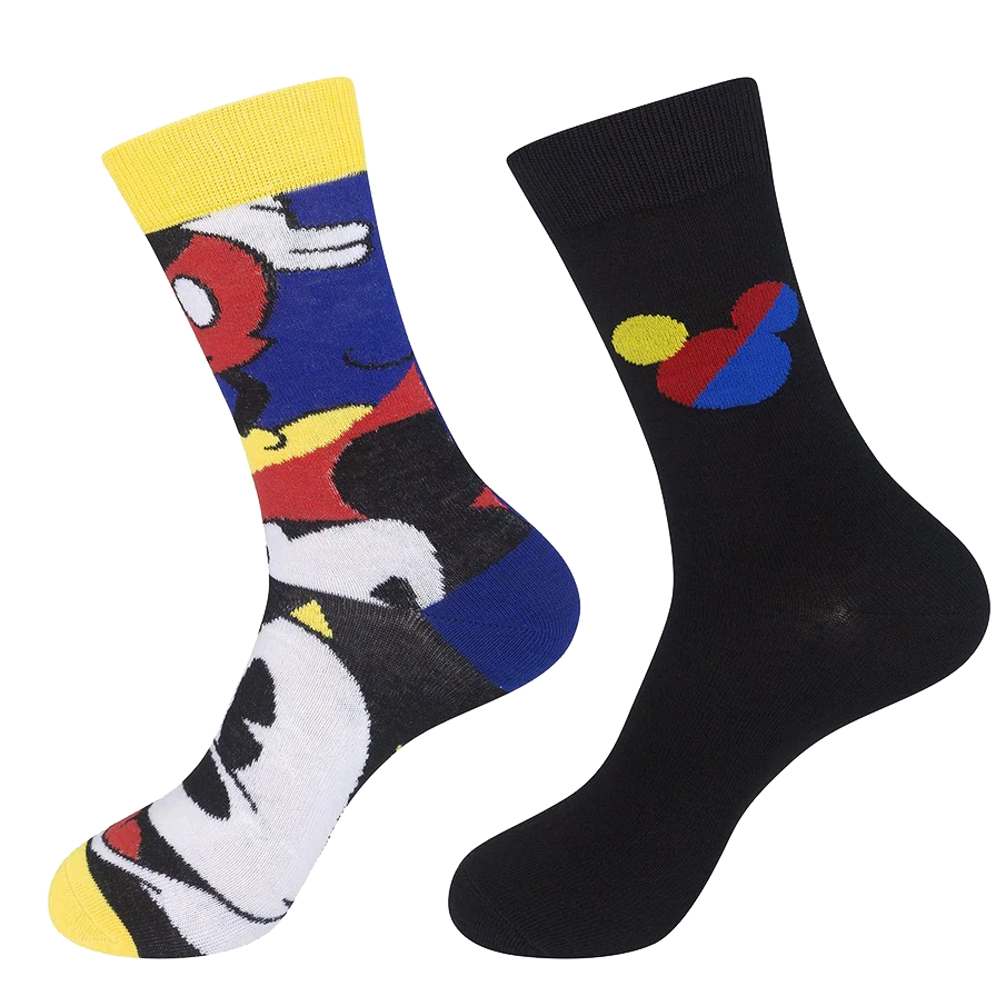 Mickey Mouse - Bright Socks - 2 pair