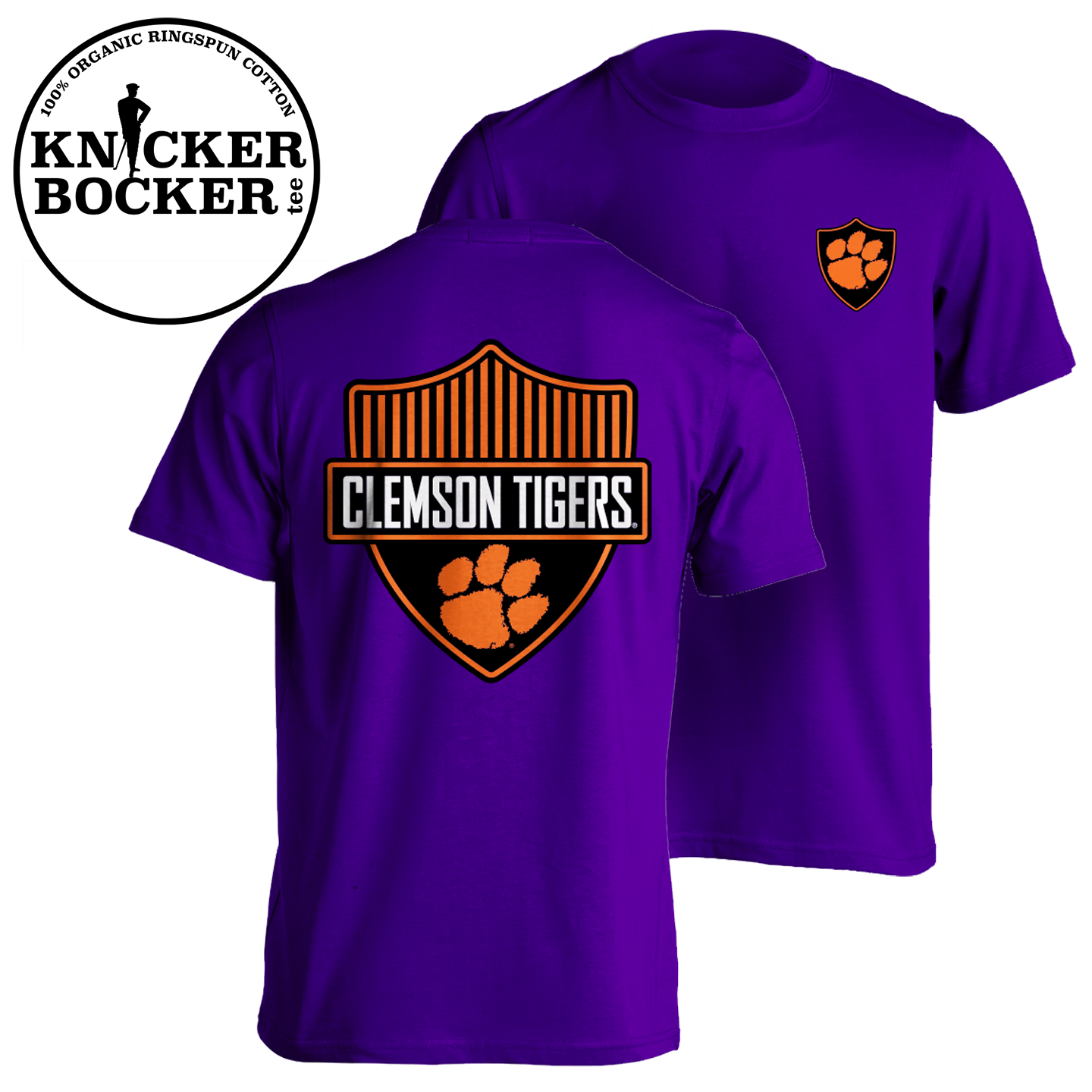 Clemson Tigers Novak Ringer T-Shirt - Mr. Knickerbocker