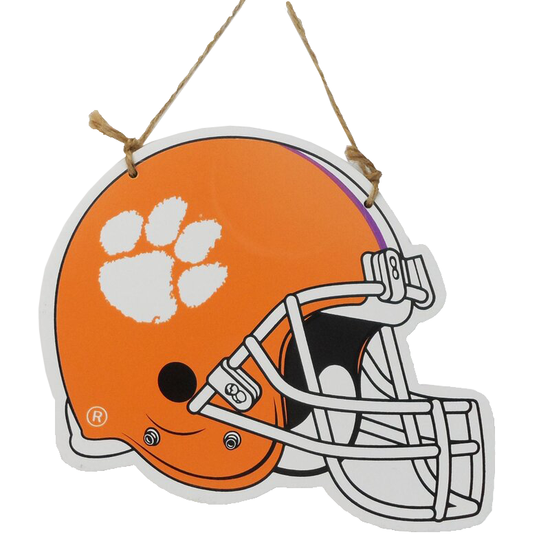 7-10 Inch Mascot Helmet with Paw Ornament