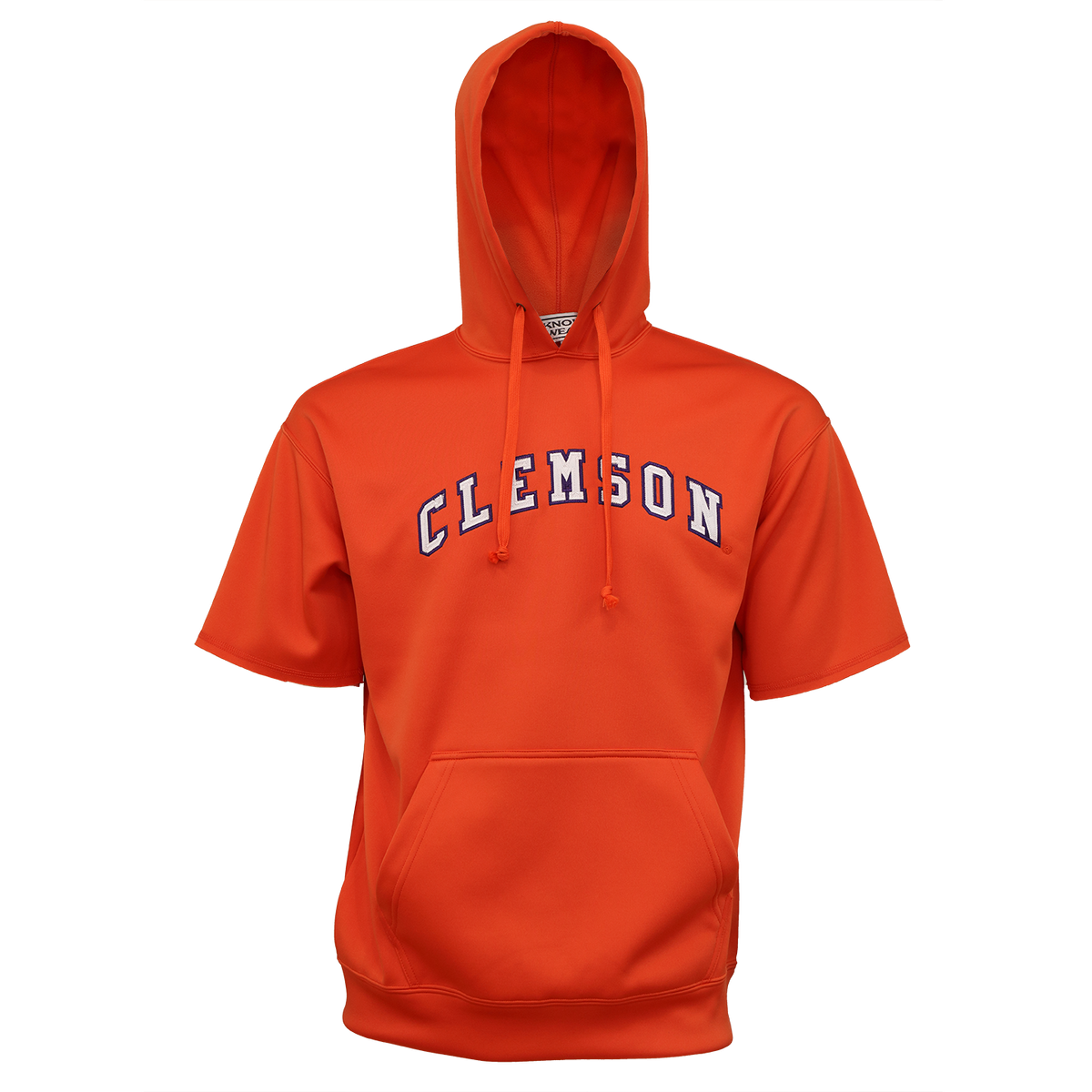 Clemson Tigers Youth Short Sleeve Hooded Pullover