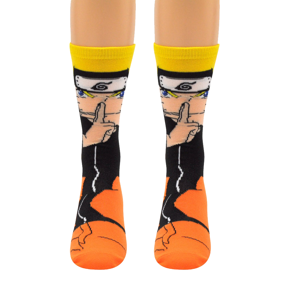 Naruto Shippuden Crew Socks - 1 Pair