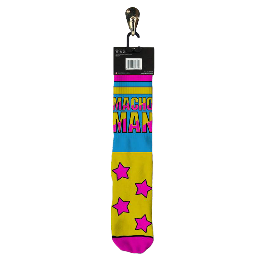 Macho Man Stars Socks - 1 Pair