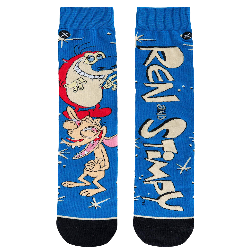 Ren and Stimpy 360 Socks - Mens - 1 Pair