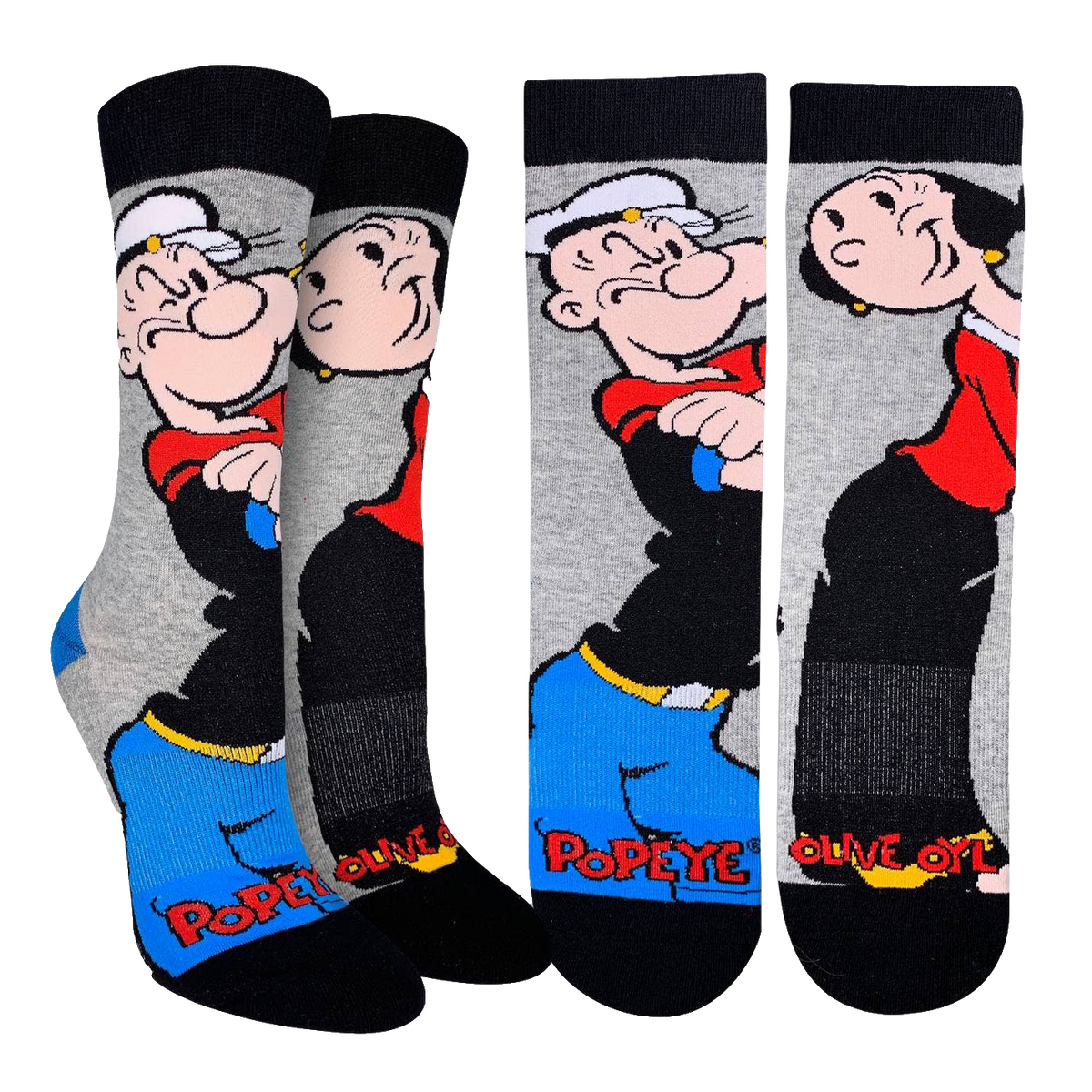 Popeye and Olive Socks - 1 Pair