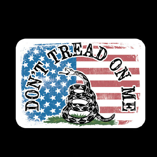 Rugged Don&#39;t Tread On Me Decal