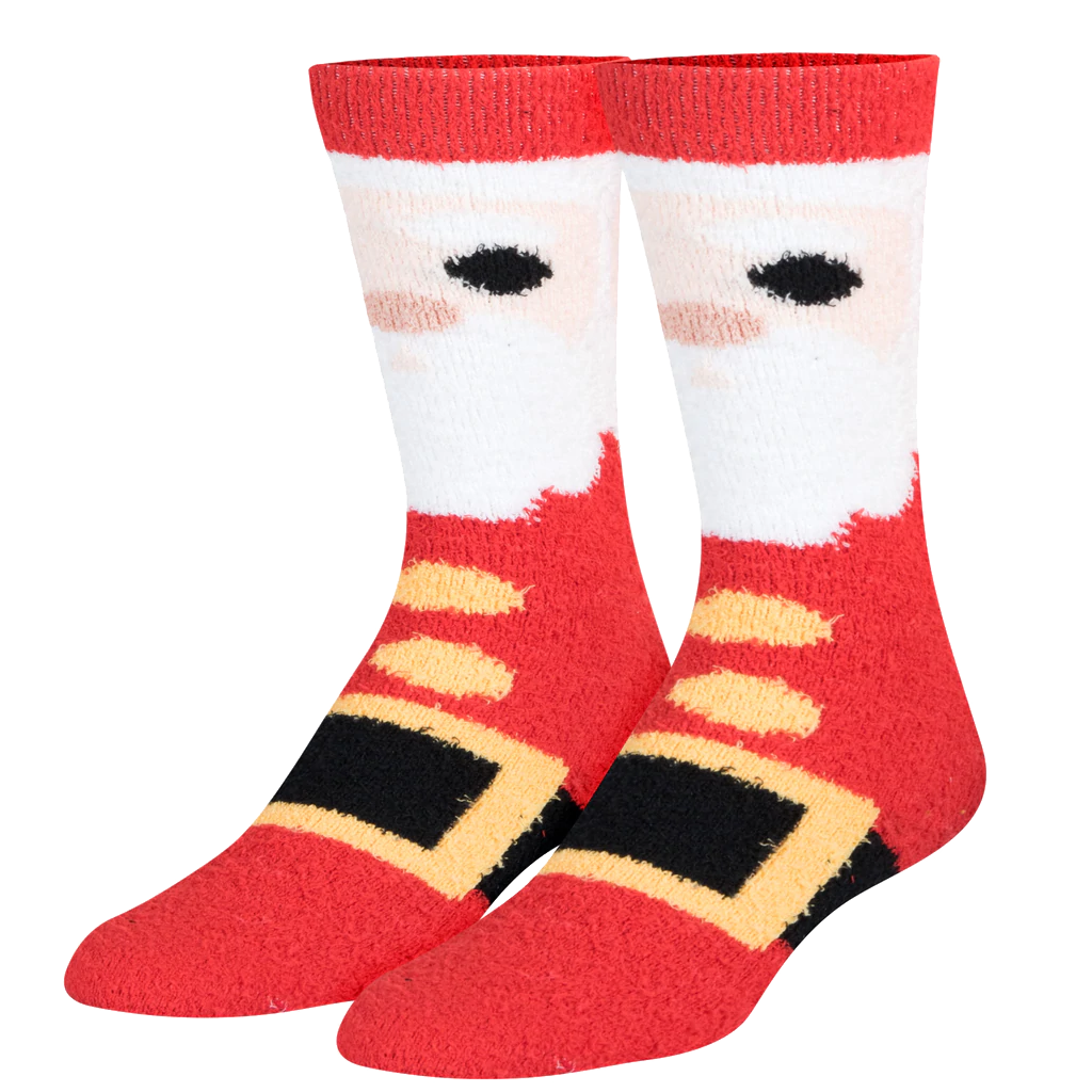 Saint Nick Socks - Womens - Fuzzy