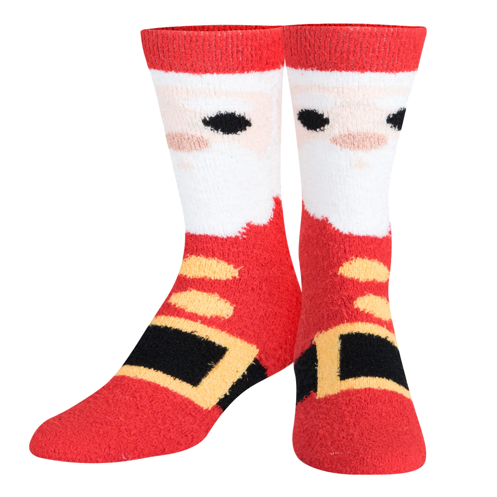 Saint Nick Socks - Womens - Fuzzy