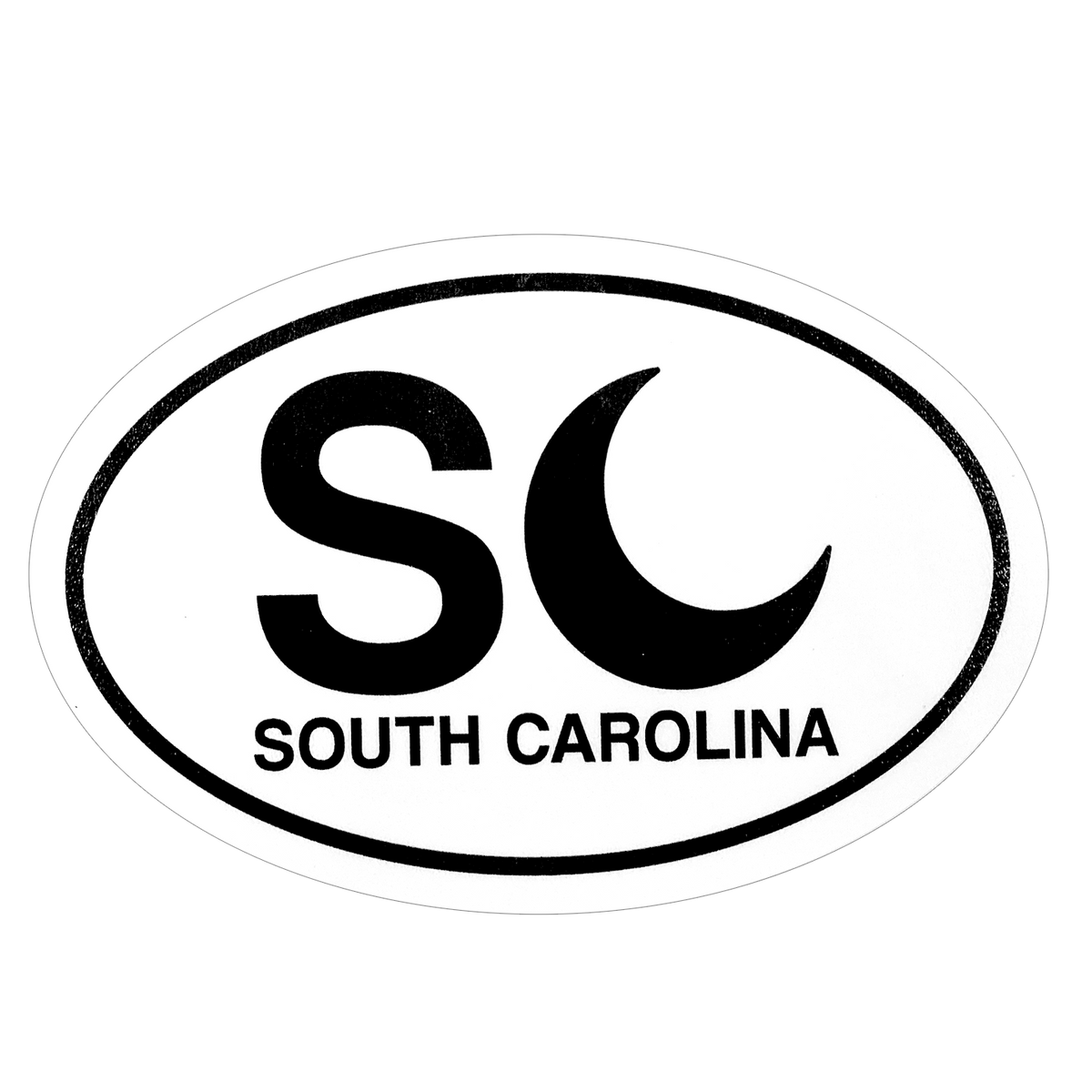 Oval SC Decal