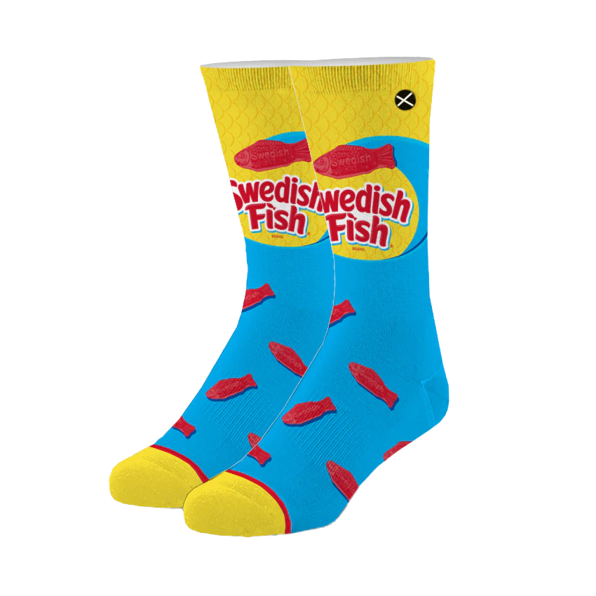 Swedish Fish Knit Socks