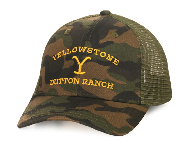 Yellowstone Camo Trucker Hat
