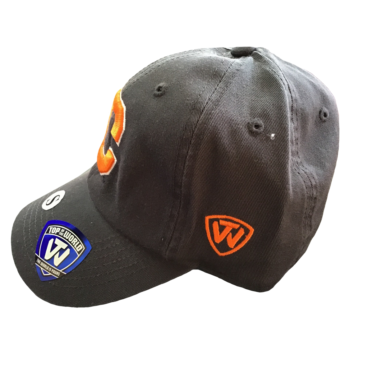 Top of the World Clemson Tigers Block Letterman Fitted Hat