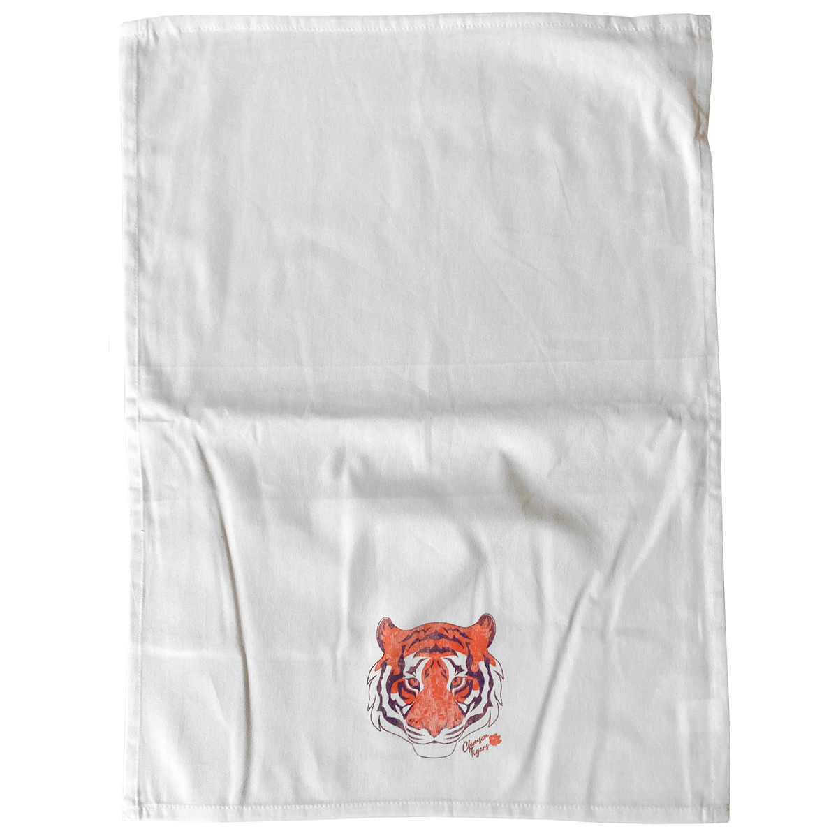 Clemson Tigers Tea Towel | Tiger Face