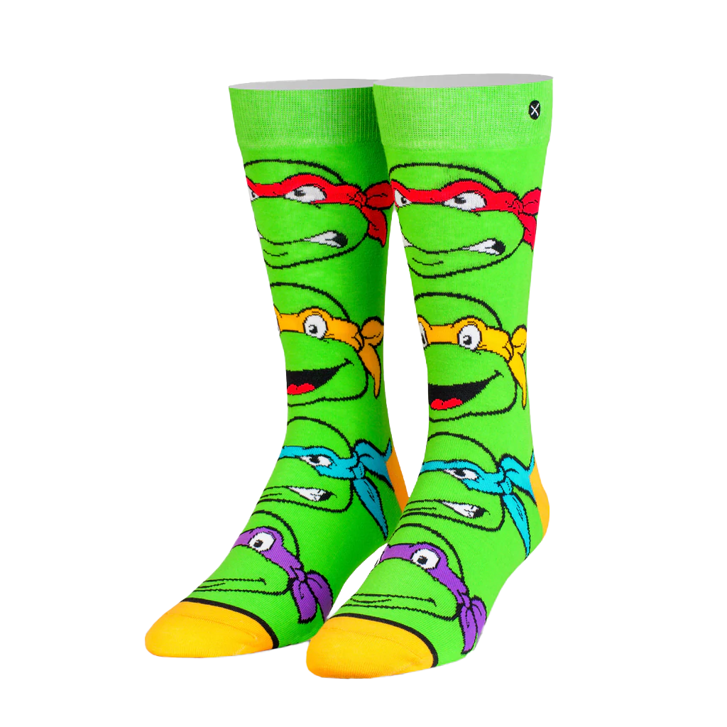 TMNT Turtle Boys Knit Socks