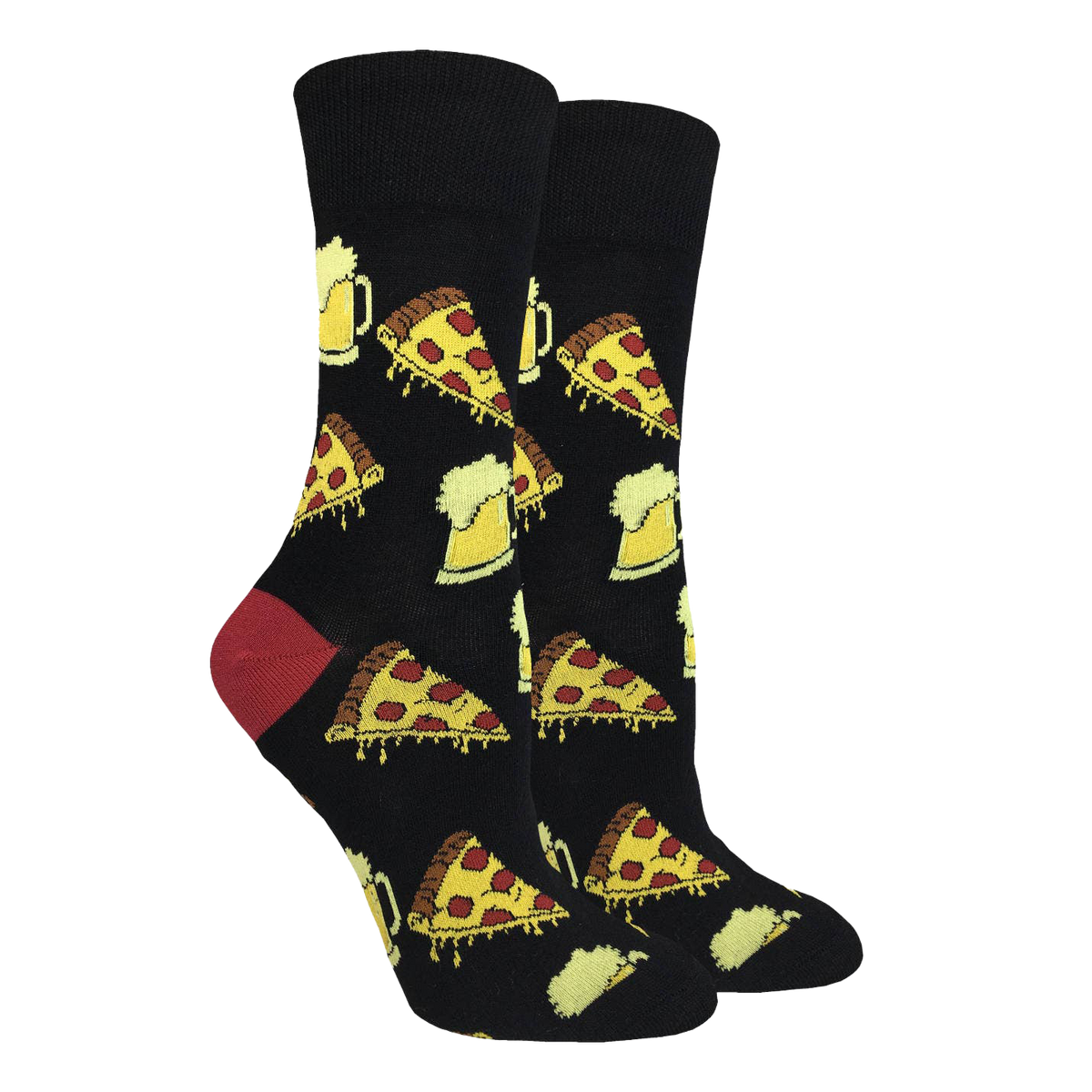 Women&#39;s Pizza &amp; Beer Socks - 1 pair