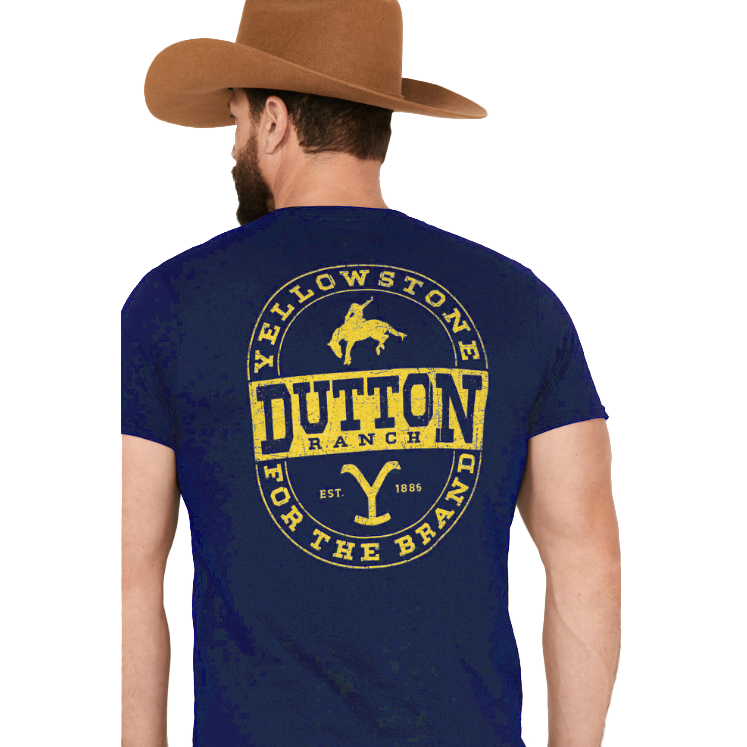 Yellowstone Dutton Ranch Bucking Label T-shirt