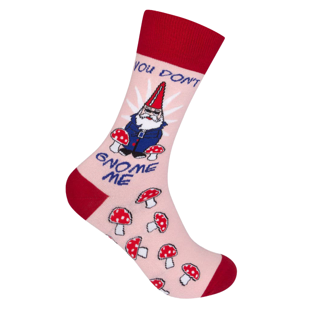 You Don&#39;t Gnome Me Socks - Mens - 1 Pair