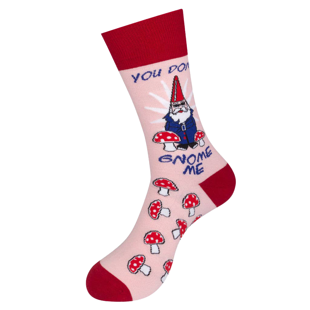 You Don&#39;t Gnome Me Socks - Mens - 1 Pair