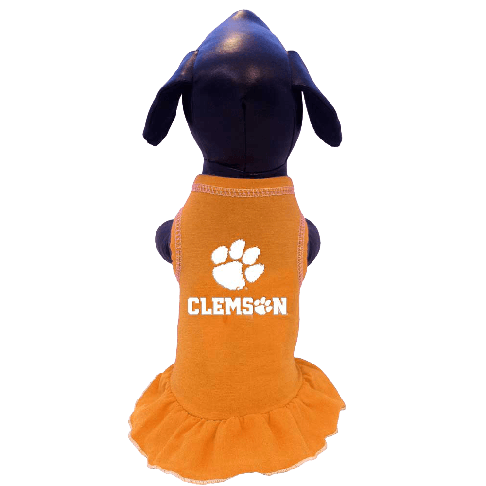  Littlearth Clemson Tigers Dog Cat Mesh Jersey Bandana