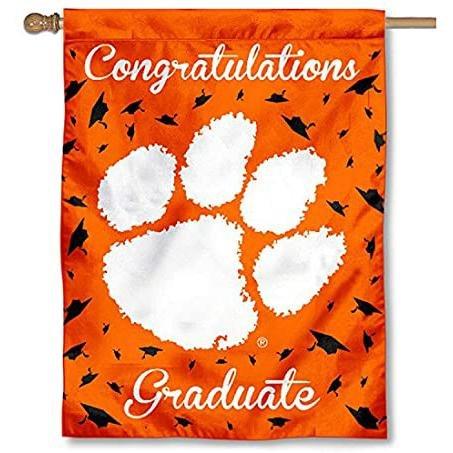Congratulations Graduate Banner/Flag - 30'" x 40" - Mr. Knickerbocker