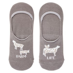 Farm Socks - No Show - Women - 3 pair