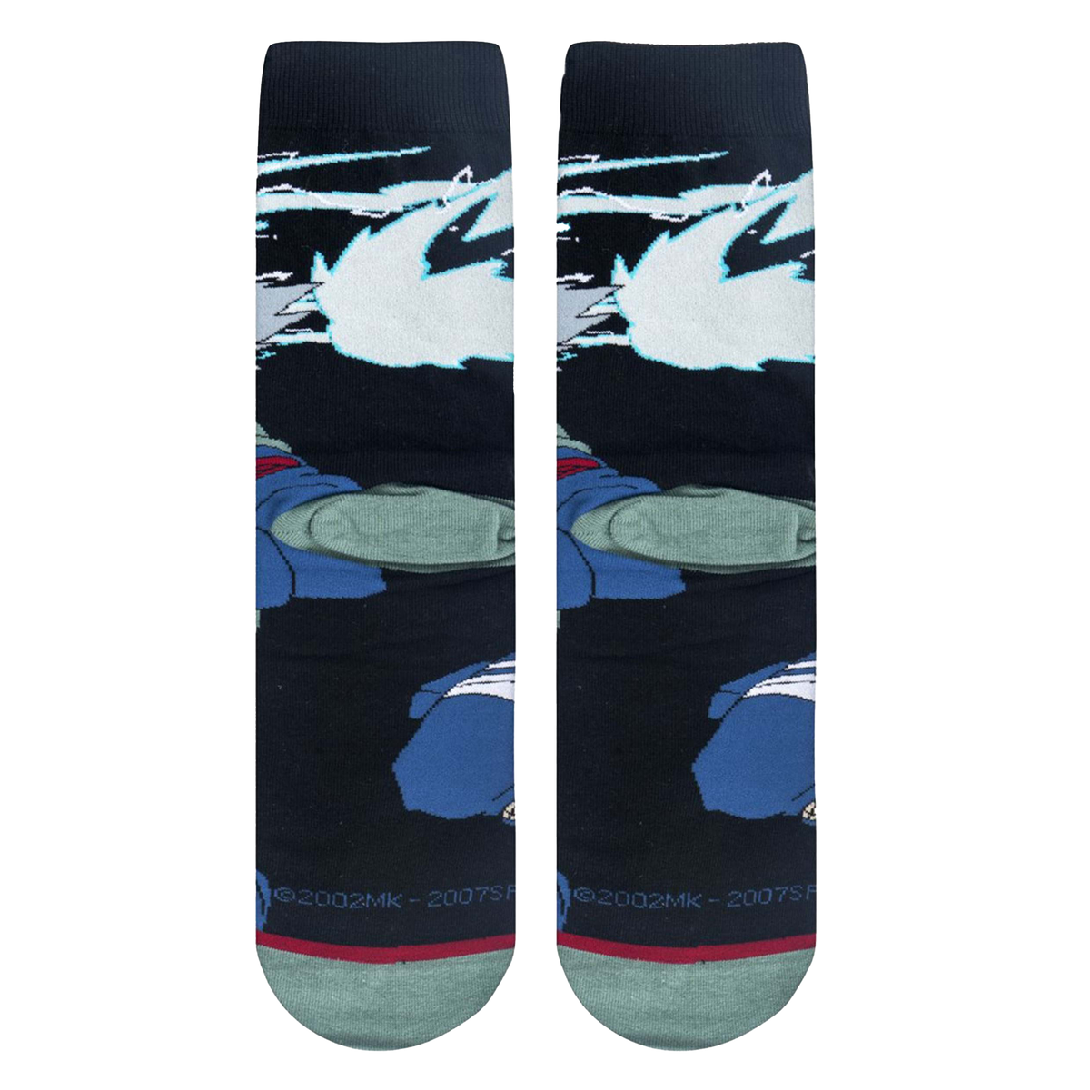 Naruto Kakashi Anime Socks - Mens - 1 Pair