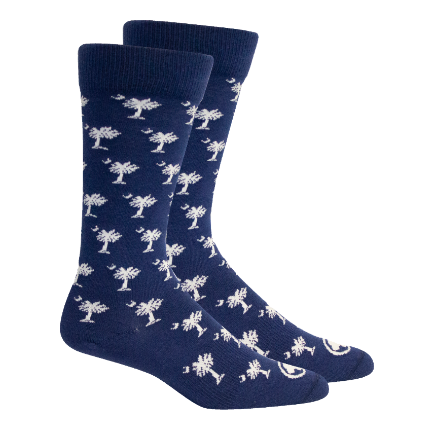 Palmetto Socks - Insignia Blue - 1 pair