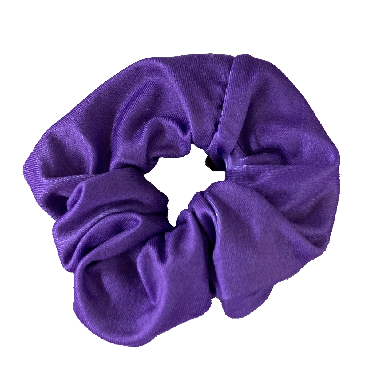 Solid Purple Scrunchie