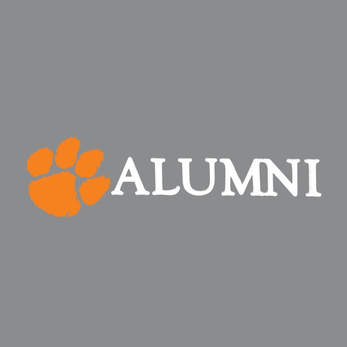 SDS Design Clemson Paw and Text 6&quot; Decal - Mr. Knickerbocker