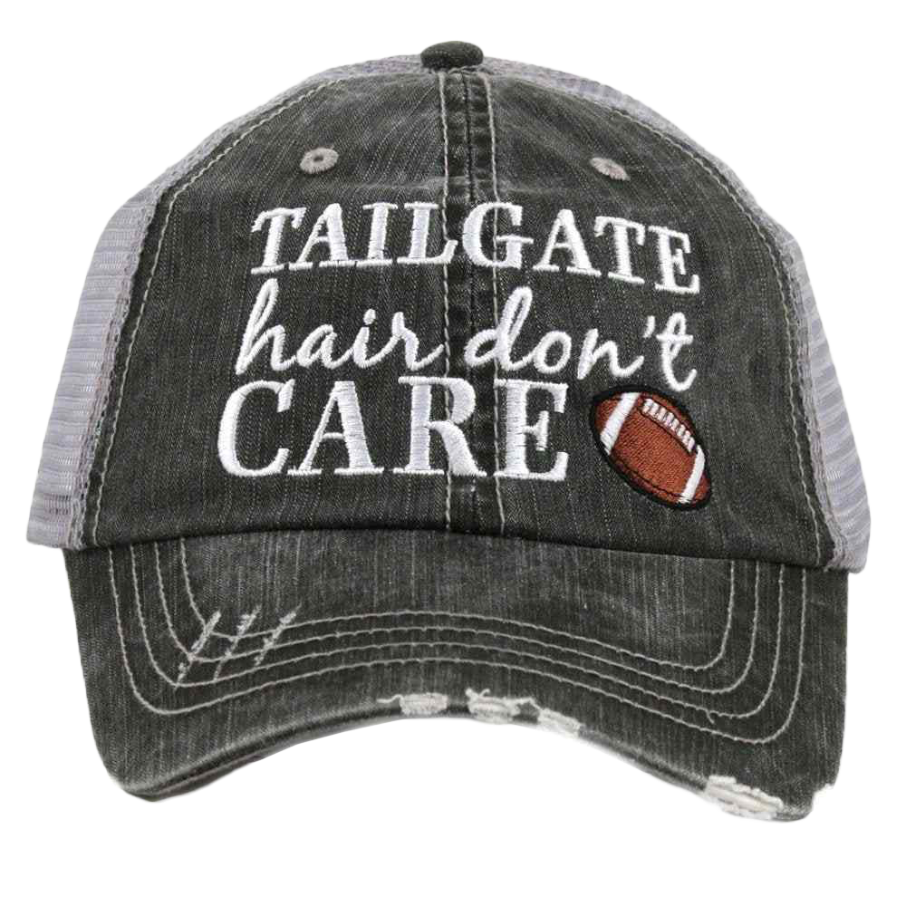 Tailgate Hair Don&#39;t Care Trucker Hat