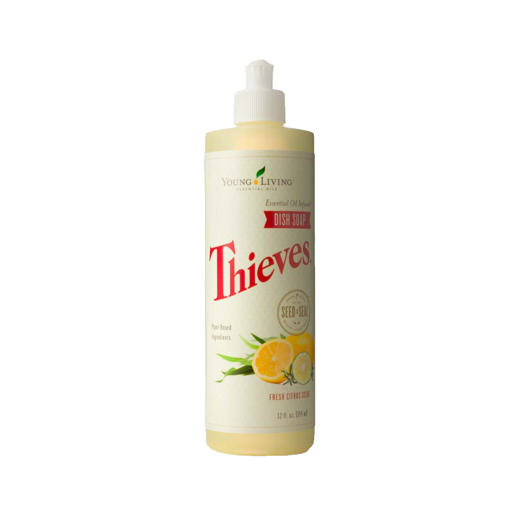 Thieves Essential Oil Infused Dish Soap