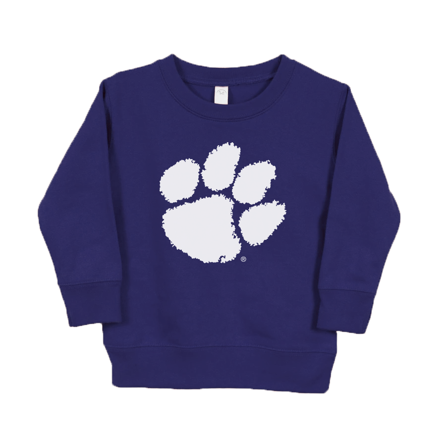 Classic Clemson White Paw Crew | Infant - Navy