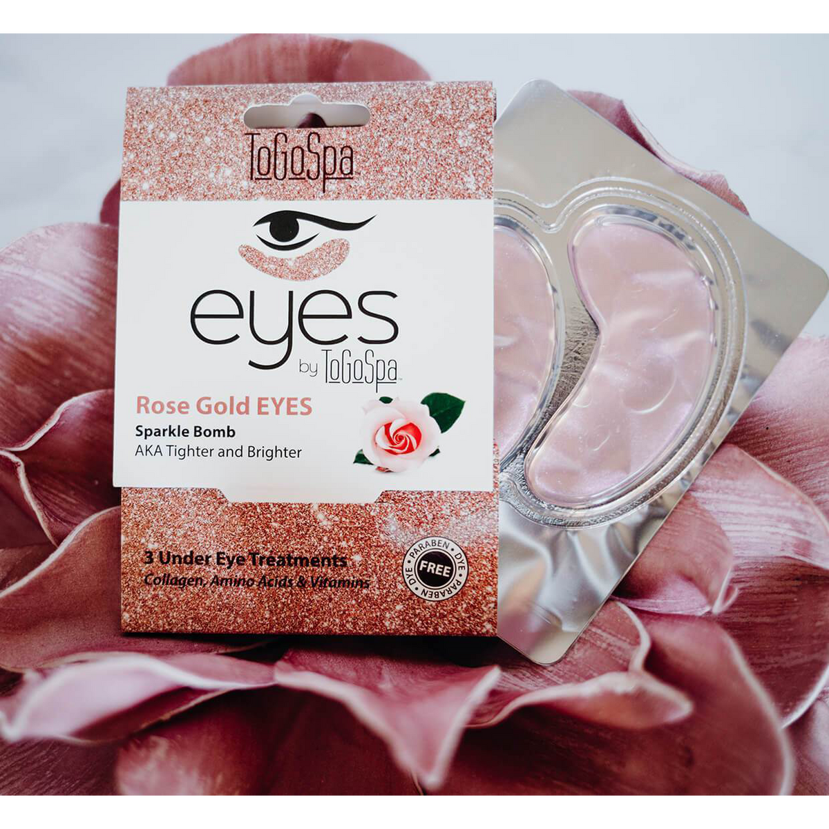 To Go Spa Rose Gold Eyes